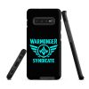 WMS Rugged Case | Samsung® | Brand | Black/ Aqua