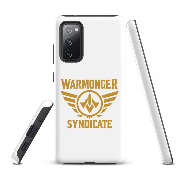 WMS Rugged Case | Samsung® | Brand | White/ Gold
