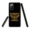 WMS Rugged Case | Samsung® | Brand | Black/ Gold