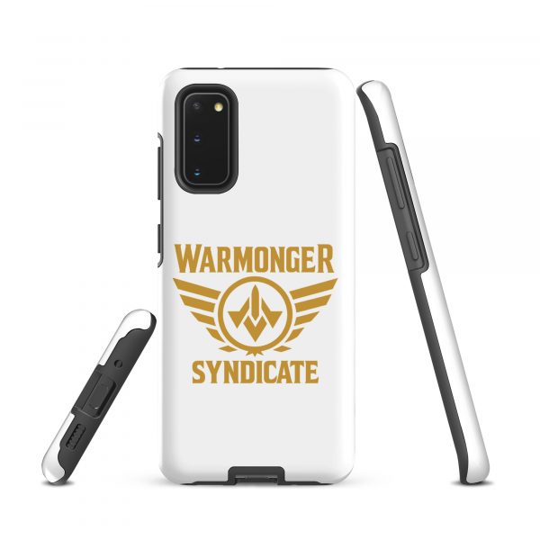 WMS Rugged Case | Samsung® | Brand | White/ Gold