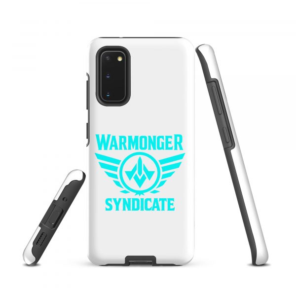 WMS Rugged Case | Samsung® | Brand | White/ Aqua