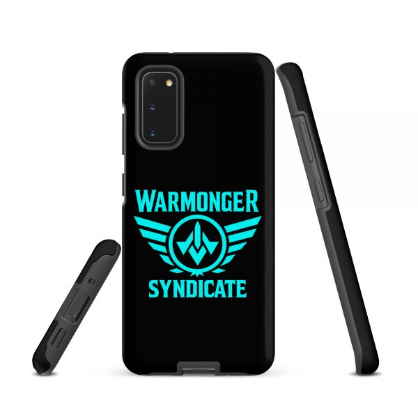 WMS Rugged Case | Samsung® | Brand | Black/ Aqua