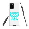 WMS Rugged Case | Samsung® | Brand | White/ Aqua