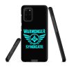 WMS Rugged Case | Samsung® | Brand | Black/ Aqua