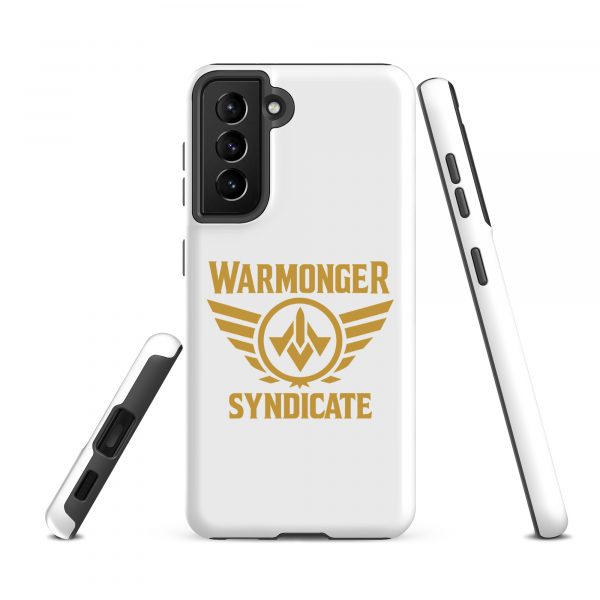 WMS Rugged Case | Samsung® | Brand | White/ Gold
