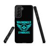 WMS Rugged Case | Samsung® | Brand | Black/ Aqua
