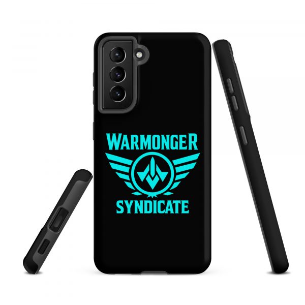 WMS Rugged Case | Samsung® | Brand | Black/ Aqua