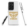 WMS Rugged Case | Samsung® | Brand | White/ Gold