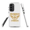WMS Rugged Case | Samsung® | Brand | White/ Gold