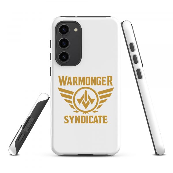 WMS Rugged Case | Samsung® | Brand | White/ Gold