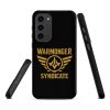 WMS Rugged Case | Samsung® | Brand | Black/ Gold