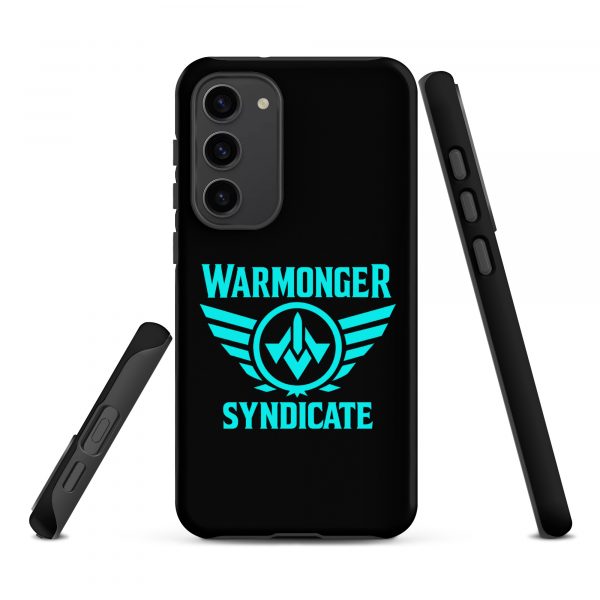 WMS Rugged Case | Samsung® | Brand | Black/ Aqua