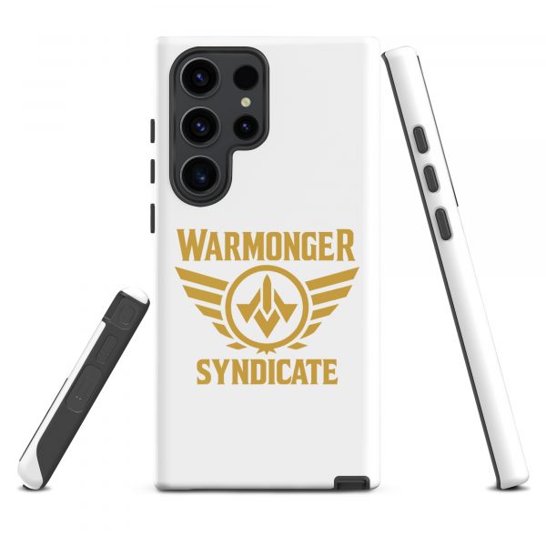 WMS Rugged Case | Samsung® | Brand | White/ Gold