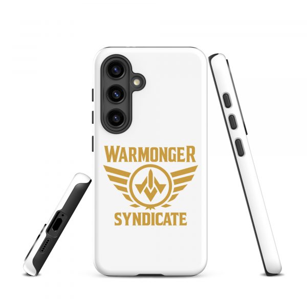 WMS Rugged Case | Samsung® | Brand | White/ Gold