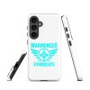 WMS Rugged Case | Samsung® | Brand | White/ Aqua