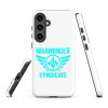 WMS Rugged Case | Samsung® | Brand | White/ Aqua