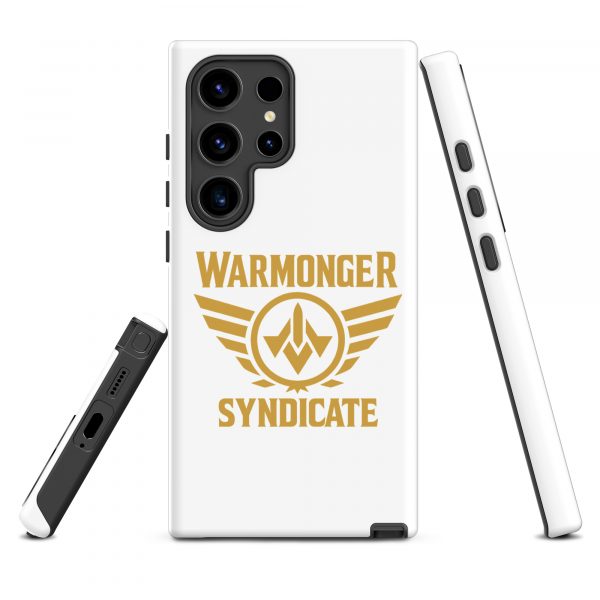 WMS Rugged Case | Samsung® | Brand | White/ Gold