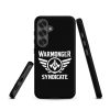 WMS Rugged Case | Samsung® | Brand | Black/ White
