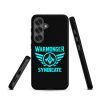 WMS Rugged Case | Samsung® | Brand | Black/ Aqua