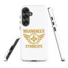 WMS Rugged Case | Samsung® | Brand | White/ Gold