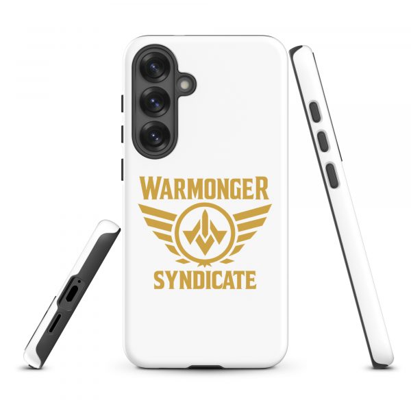 WMS Rugged Case | Samsung® | Brand | White/ Gold
