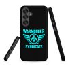 WMS Rugged Case | Samsung® | Brand | Black/ Aqua