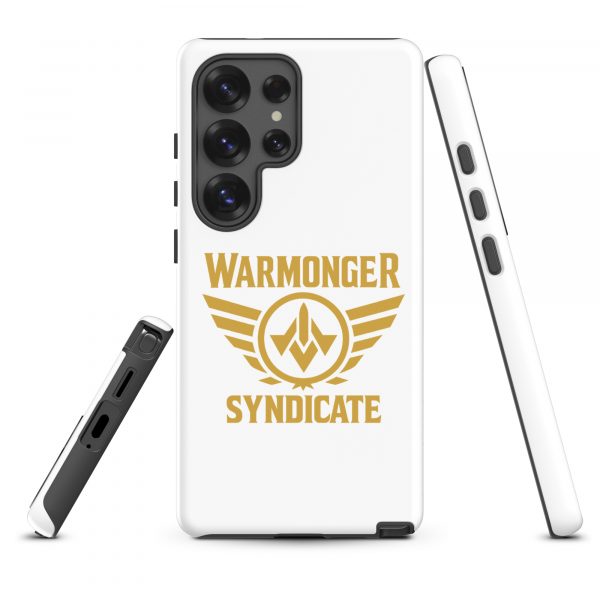 WMS Rugged Case | Samsung® | Brand | White/ Gold