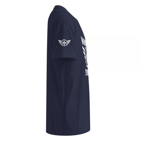 White WMS Brand Logo + Logo Sleeve Tee | Under Armour® Athletic | S-XL