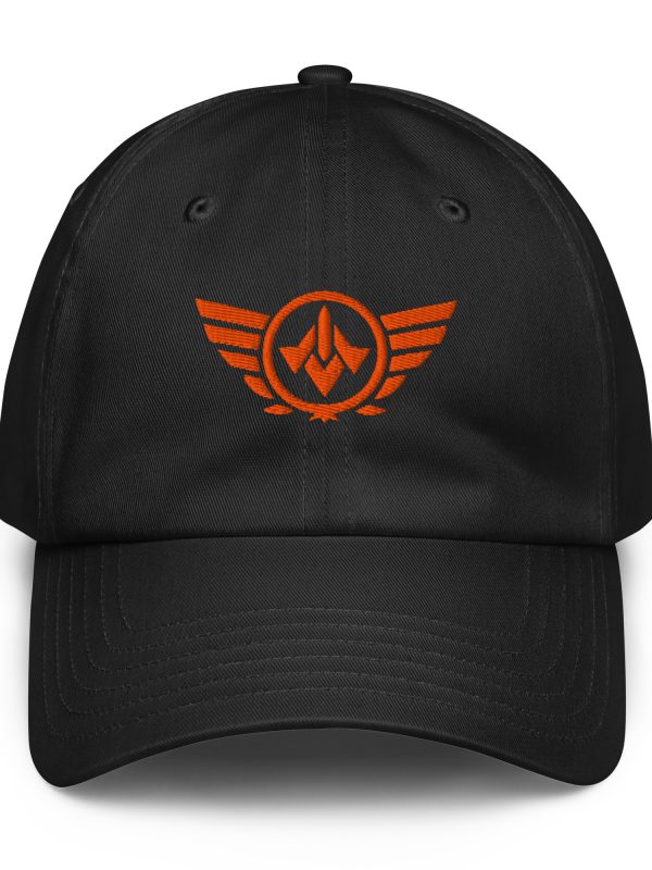 Orange Embroidered Logo Dad Cap | Under Armour®