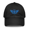 Aqua Embroidered Logo Dad Cap | Under Armour®