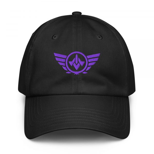 Purple Embroidered Logo Dad Cap | Under Armour®