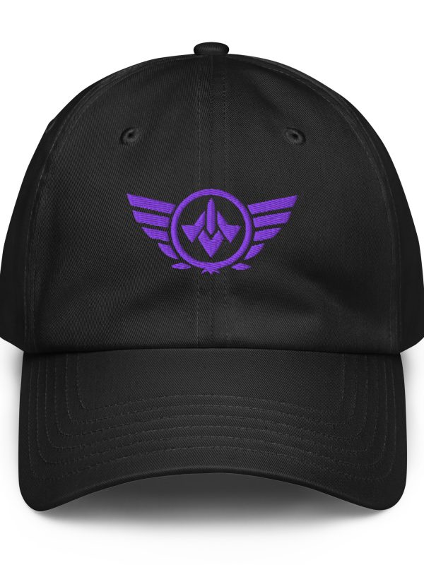 Purple Embroidered Logo Dad Cap | Under Armour®
