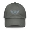Grey Embroidered Logo Dad Cap | Under Armour®