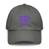 Purple Embroidered Brand Logo Dad Cap | Under Armour®