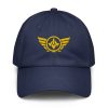 Gold Embroidered Logo Dad Cap | Under Armour®