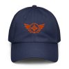 Orange Embroidered Logo Dad Cap | Under Armour®
