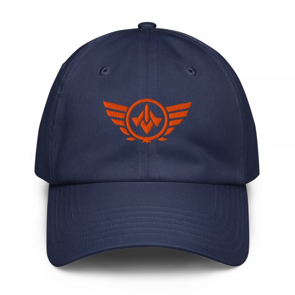Orange Embroidered Logo Dad Cap | Under Armour®