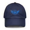 Aqua Embroidered Logo Dad Cap | Under Armour®