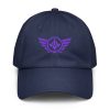 Purple Embroidered Logo Dad Cap | Under Armour®