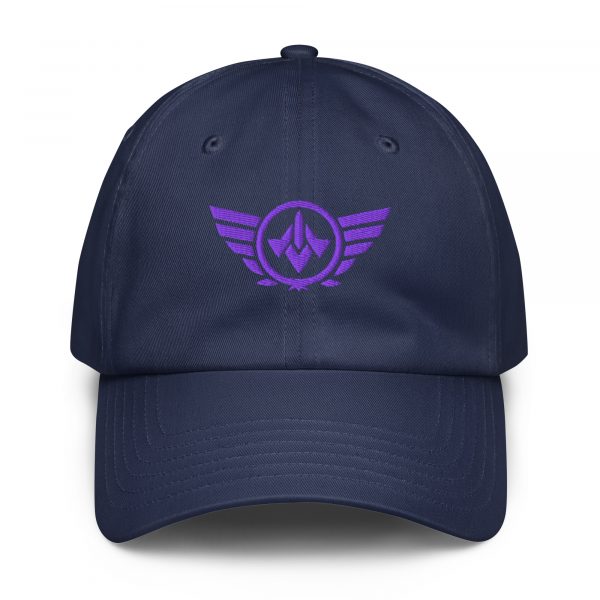 Purple Embroidered Logo Dad Cap | Under Armour®