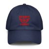 Red Embroidered Brand Logo Dad Cap | Under Armour®