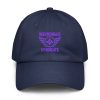 Purple Embroidered Brand Logo Dad Cap | Under Armour®