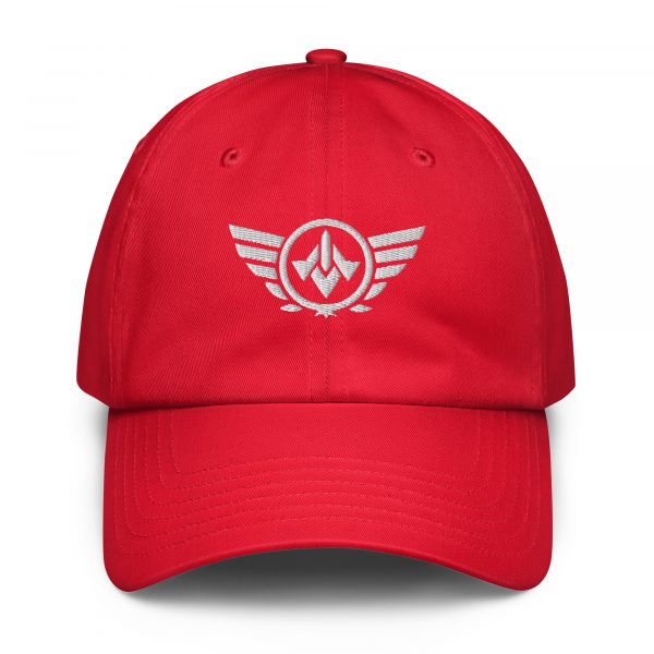 White Embroidered Logo Dad Cap | Under Armour®