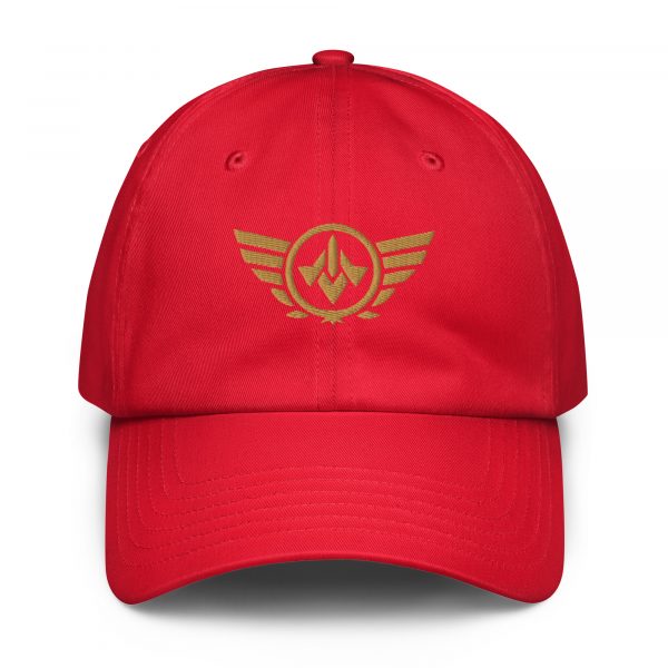 Old Gold Embroidered Logo Dad Cap | Under Armour®