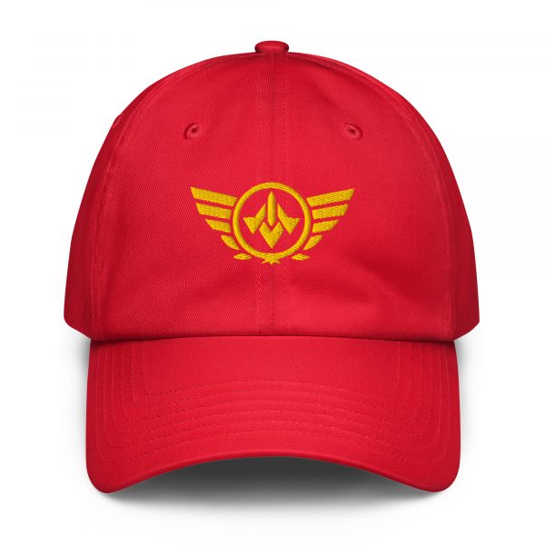 Gold Embroidered Logo Dad Cap | Under Armour®