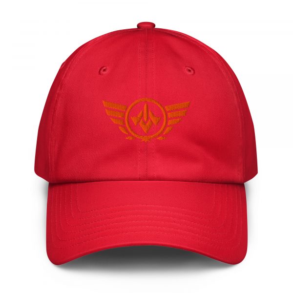 Orange Embroidered Logo Dad Cap | Under Armour®