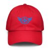 Aqua Embroidered Logo Dad Cap | Under Armour®