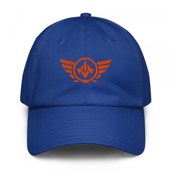 Orange Embroidered Logo Dad Cap | Under Armour®
