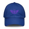 Purple Embroidered Logo Dad Cap | Under Armour®