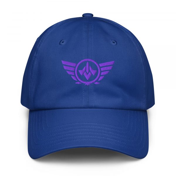 Purple Embroidered Logo Dad Cap | Under Armour®
